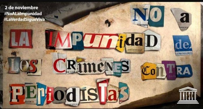 ONU demanda a México poner fin a la impunidad en crímenes contra periodistas