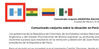 México confunde bandera de Argentina