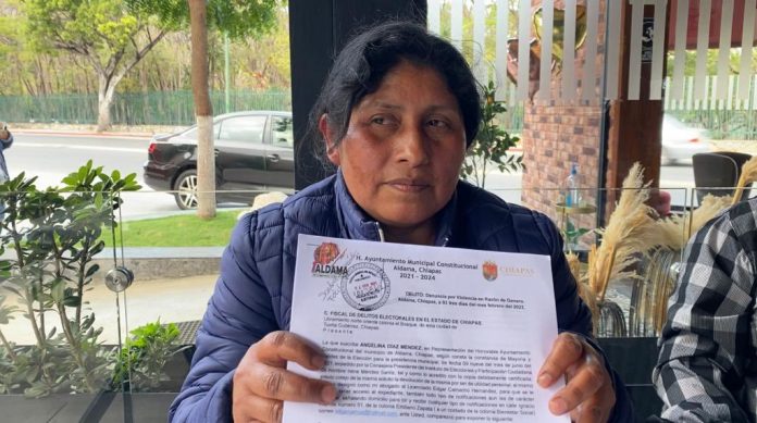 Renuncia alcaldesa de Chiapas