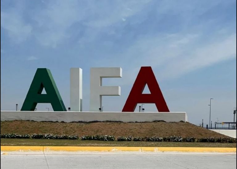 AIFA disminucuón pasajeros,AICM y AIFA con menos pasajeros internacionales